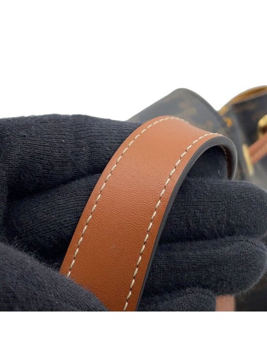 Celine Backpack Boni Triomphe Leather Brown main image 5